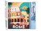 Figured'Art Paint by Numbers for Adults Travel Poster Rome 16"x20" - Craft Art Painting DIY Kit Rolled Canvas without frame